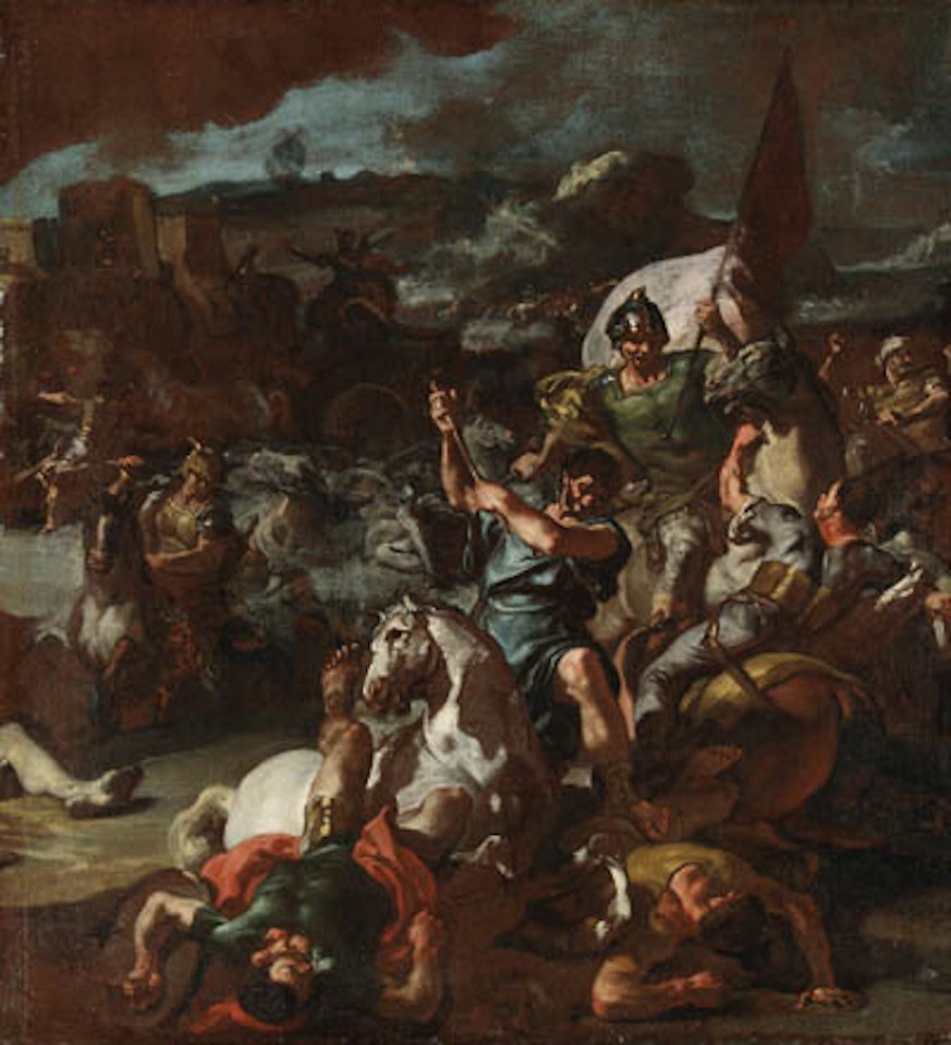 Battle of Issus by Francesco Solimena