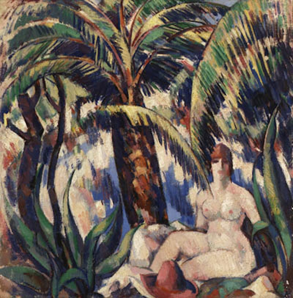 Summer in the south, Margaret Morris by John Duncan Fergusson
