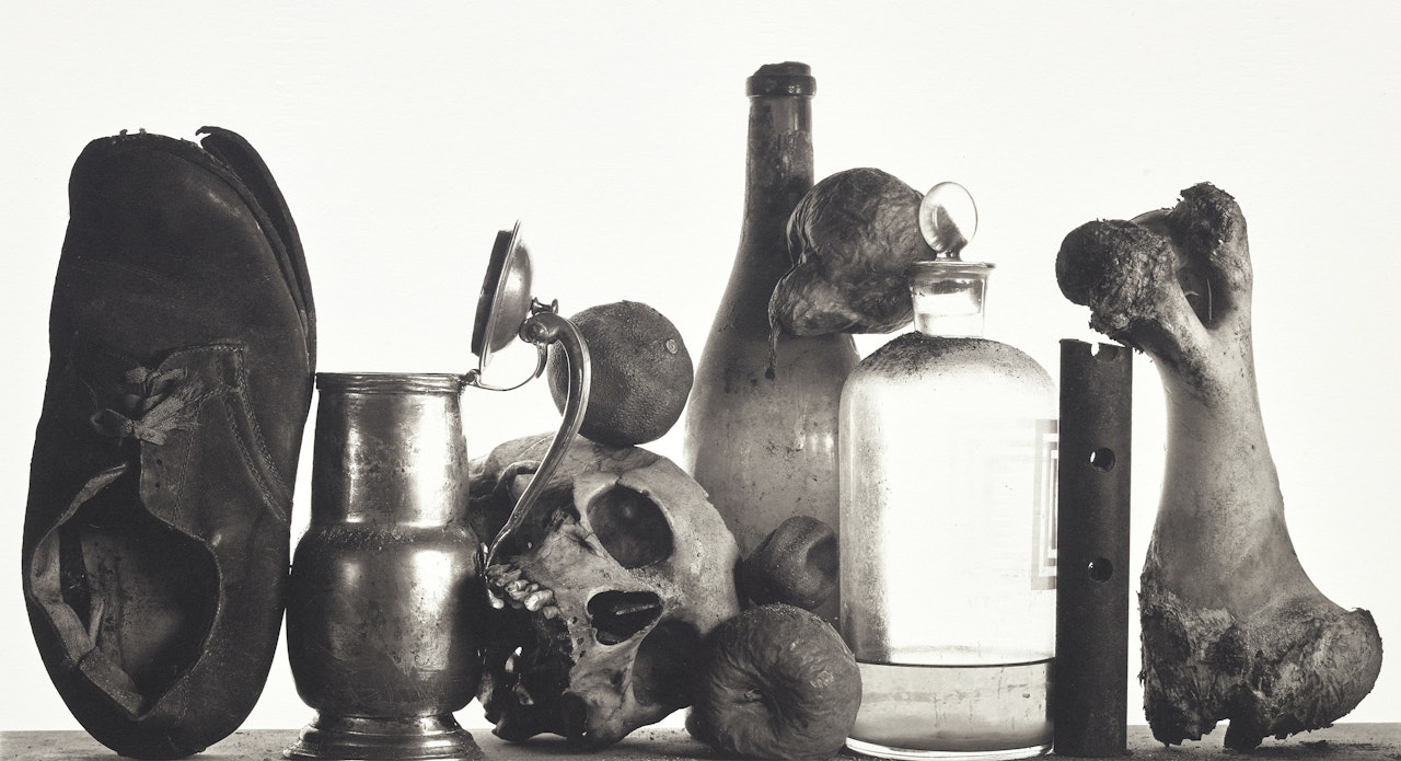 Still Life with Shoe by Irving Penn
