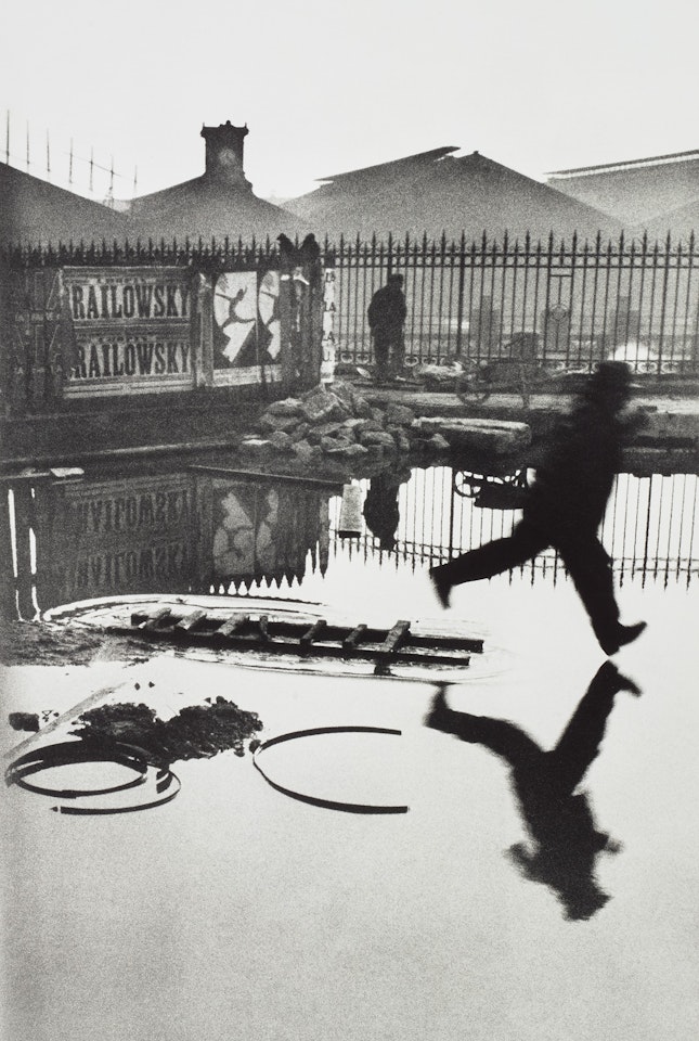 Behind the Gare Saint-Lazare, Paris by Henri Cartier-Bresson