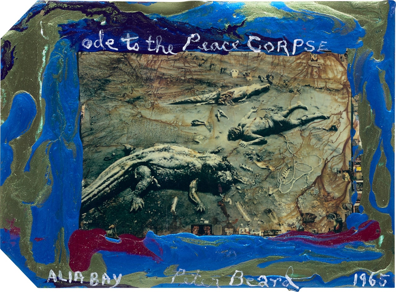 Ode to the Peace Corpse, Alia Bay, Lake Rudolf by Peter Beard