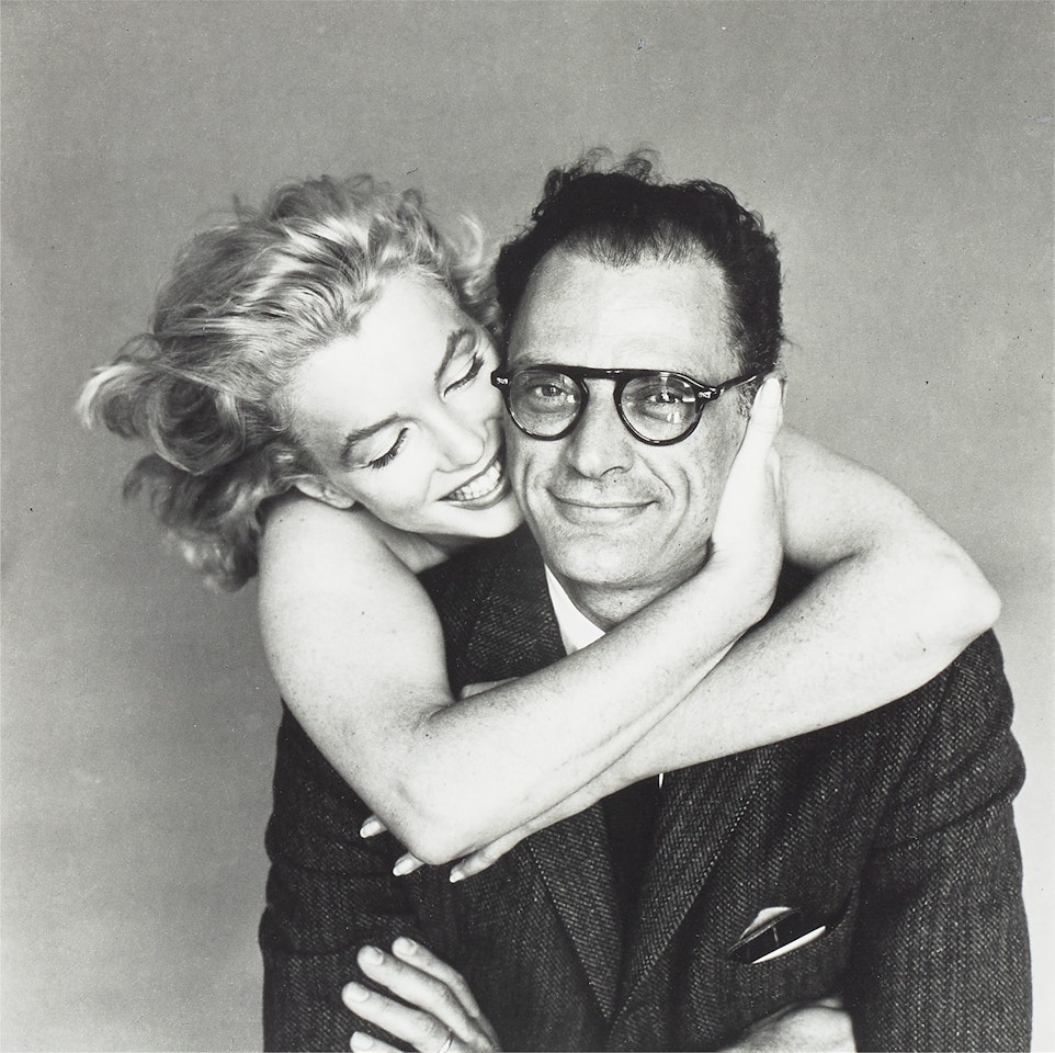Marilyn Monroe and Arthur Miller 5/8/57 by Richard Avedon