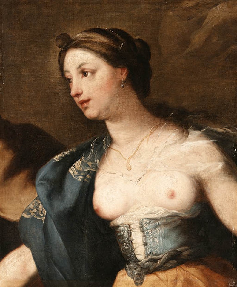 Warrior queen by Circle of Luca Giordano