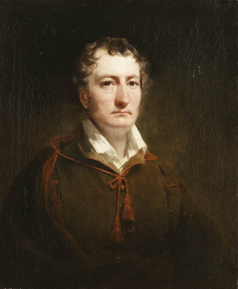 Portrait of William Stirling of Cordale in brown jacket by Henry Raeburn
