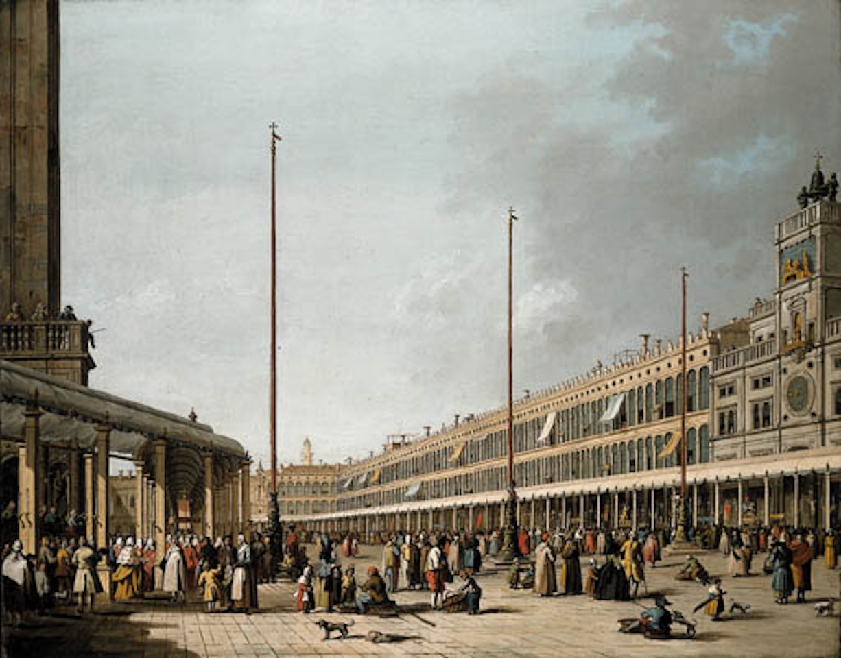 Piazza San Marco, Venice, looking west by Canaletto