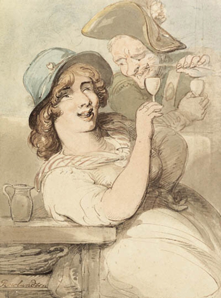 St Giles' courtship by Thomas Rowlandson