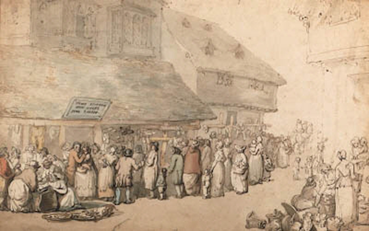 Thomas Stitchwell, shoemaker from London by Thomas Rowlandson