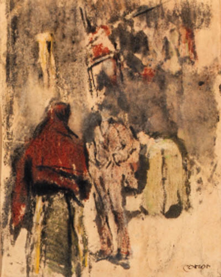Variety market by William Conor