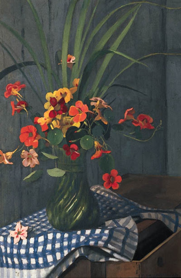 Bouquet de capucines by Félix Vallotton