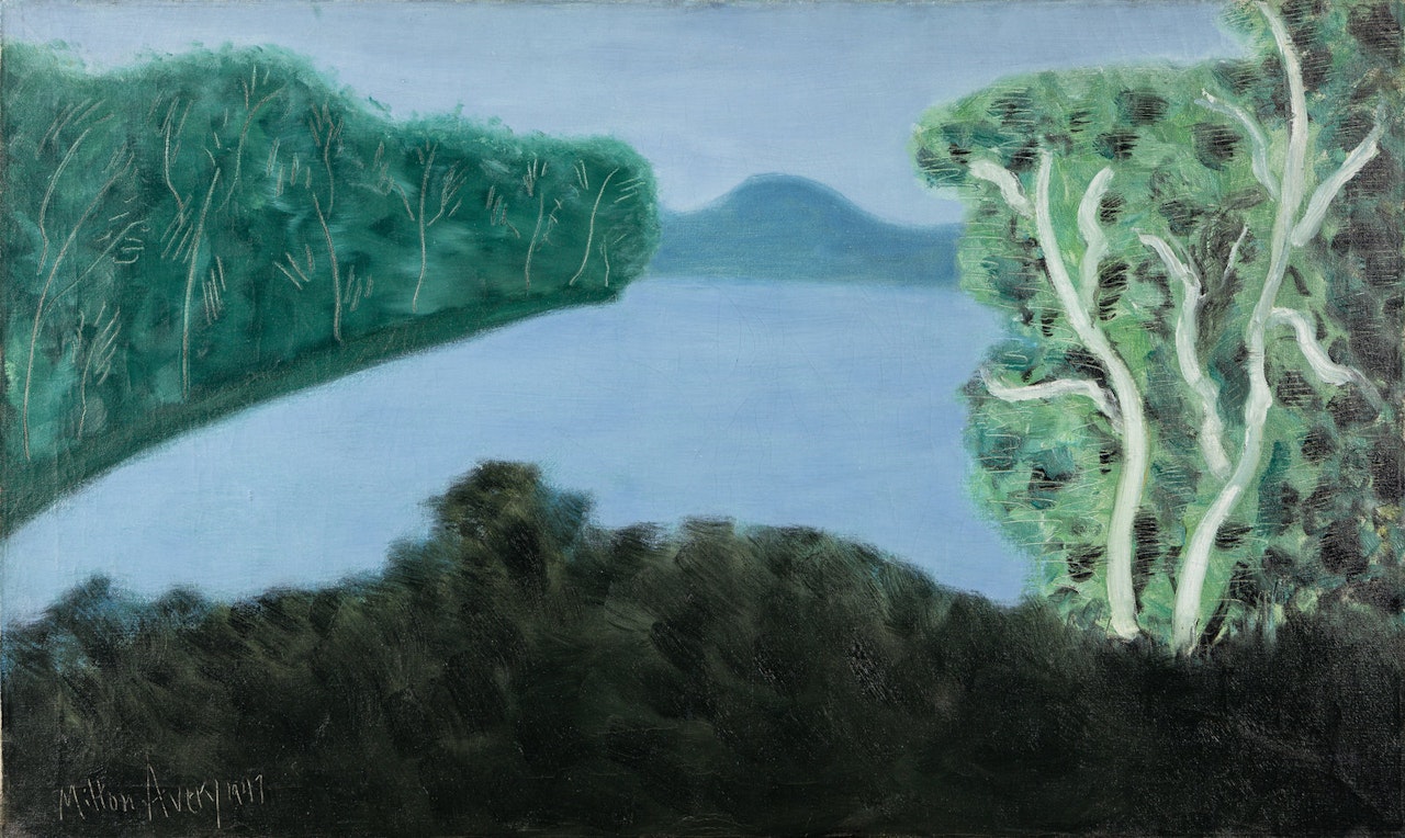 Mountain Lake by Milton Avery