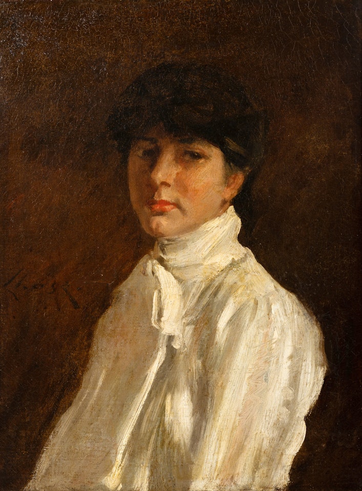 Portrait of a Girl (Miss Willard), c. 1902 by William Merritt Chase