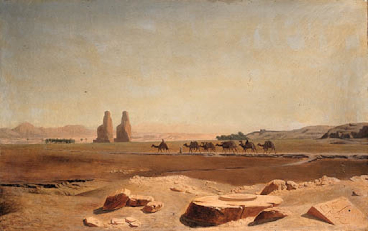 Vue de la Plaine de Thebes by Jean Léon Gérome