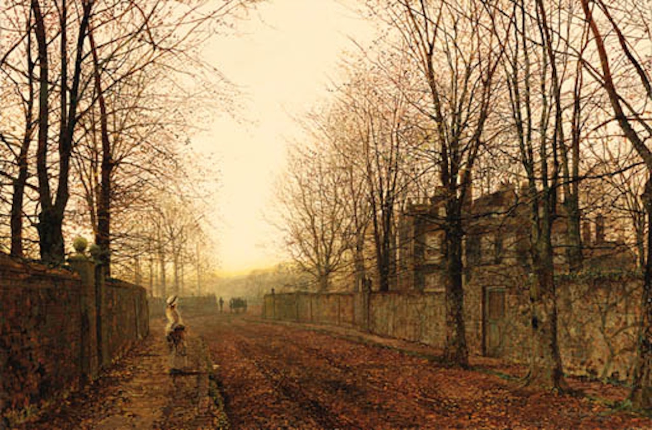 November morning by John Atkinson Grimshaw