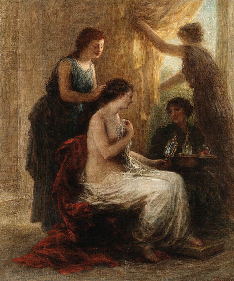 Toilette antique by Henri Fantin-Latour