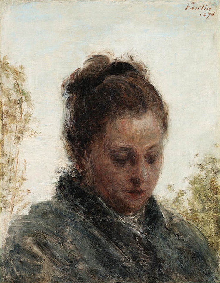 Portrait of Victoria Dubourg by Henri Fantin-Latour