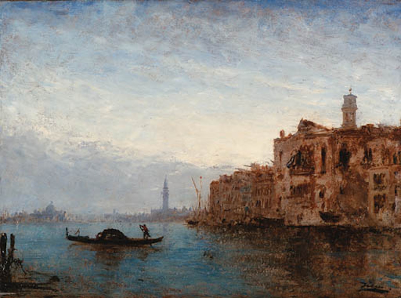 Grand Canal, Venice by Félix Ziem