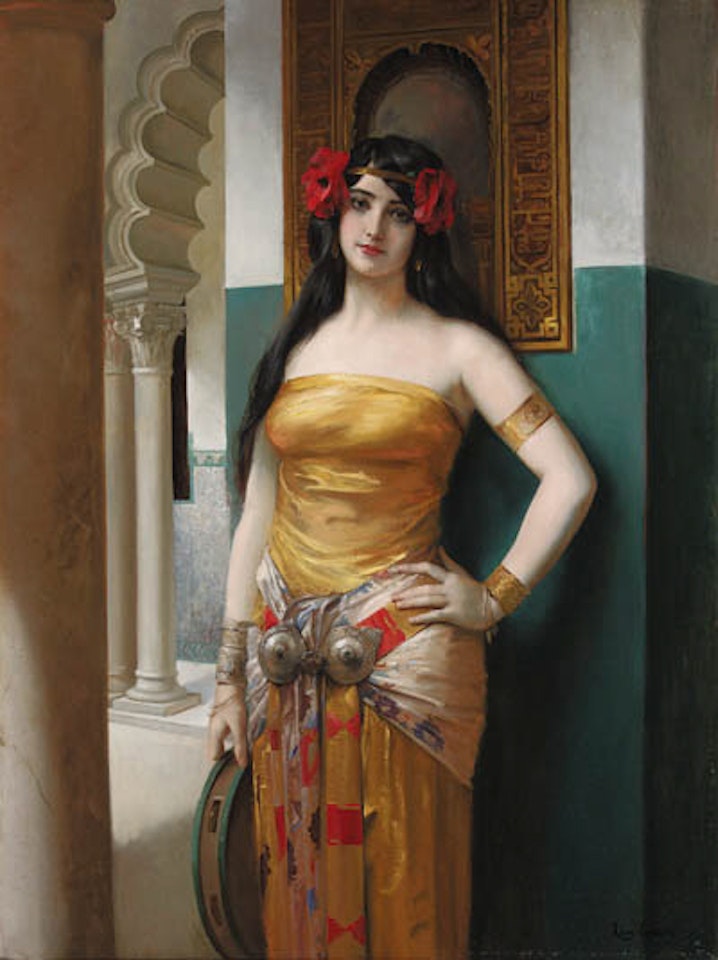 Meriem, Arab beauty by Leon Comerre