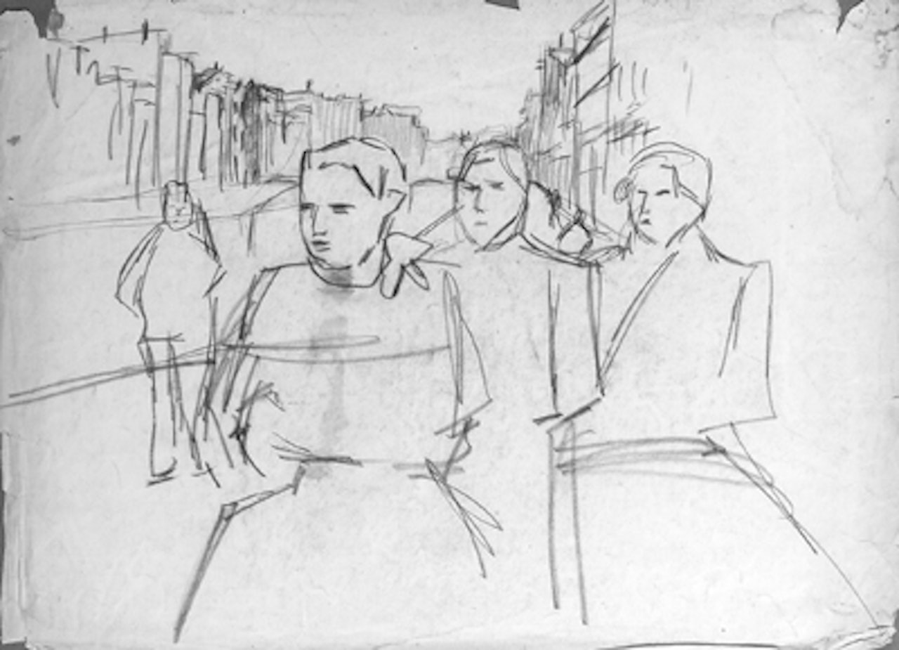 Waspitten in Amsterdam by Isaac Israels