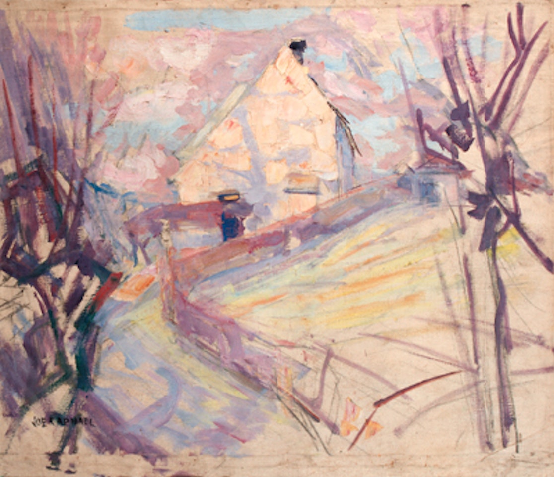 House on the hill, Linkebeek, Belgium by Joseph Raphael