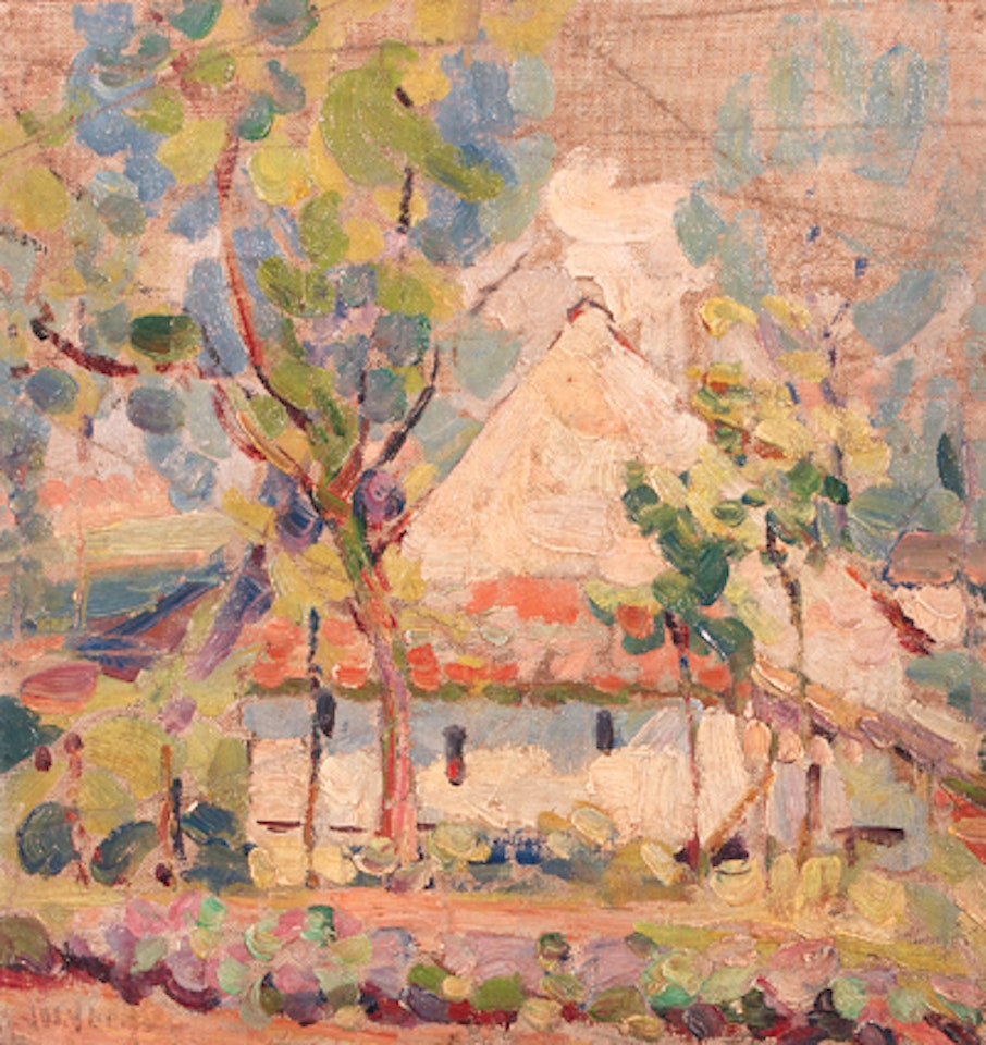 Painter's house in Uccle, Brussels, Belgium by Joseph Raphael