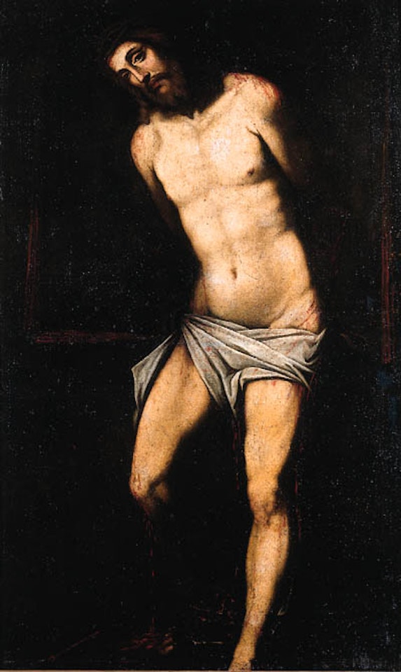 Christ at the column by Jusepe de Ribera