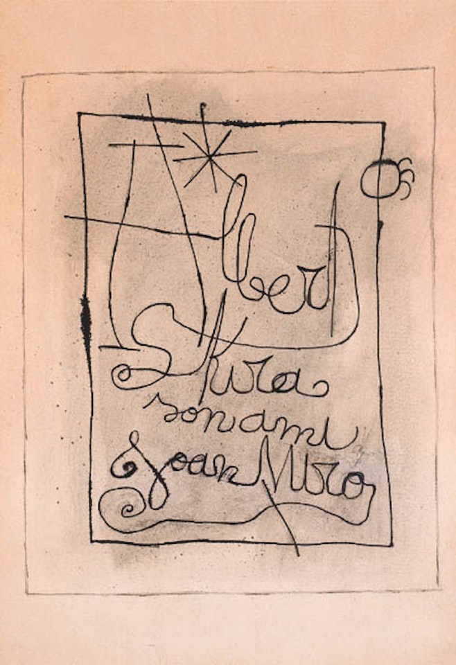 Albert Skira, son ami by Joan Miró
