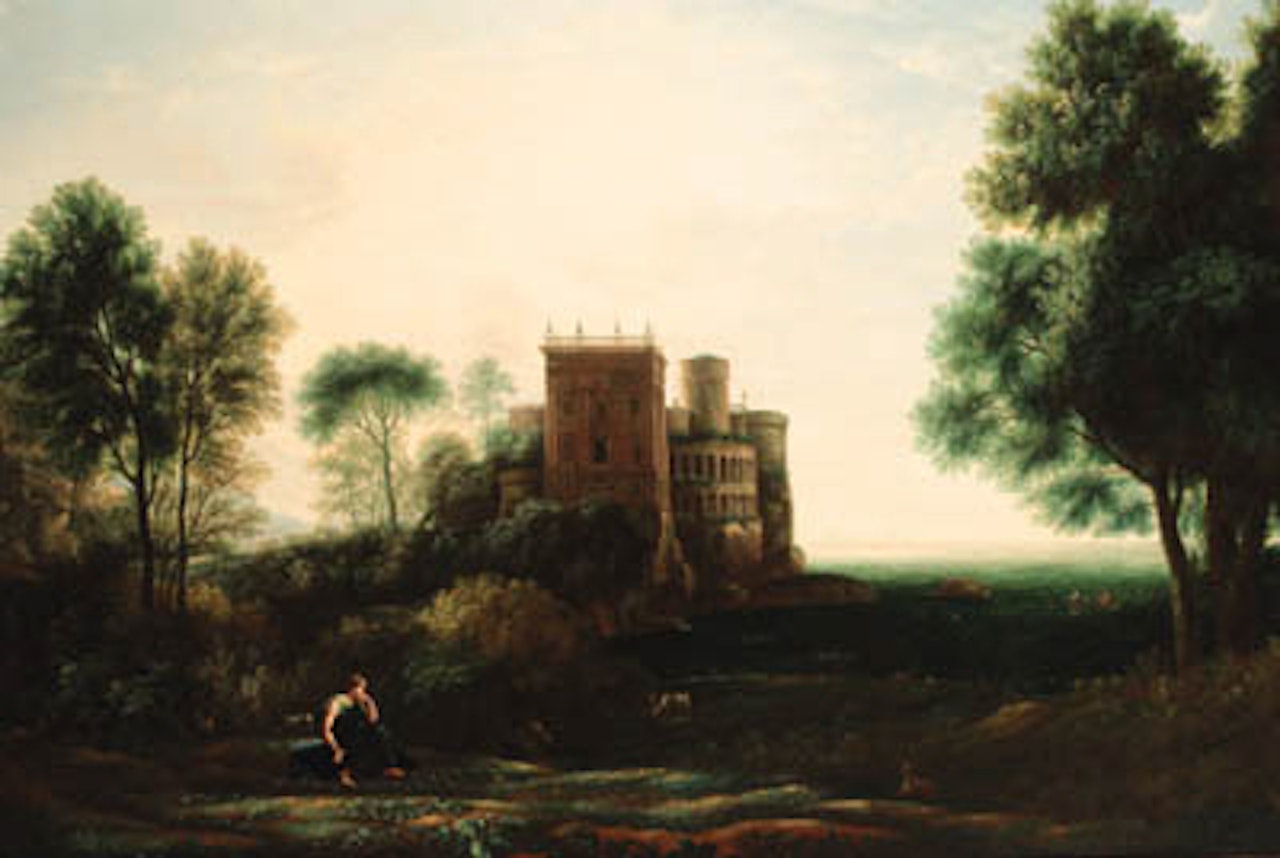 Landscape with Psyche before Palace of Love by Claude Lorrain