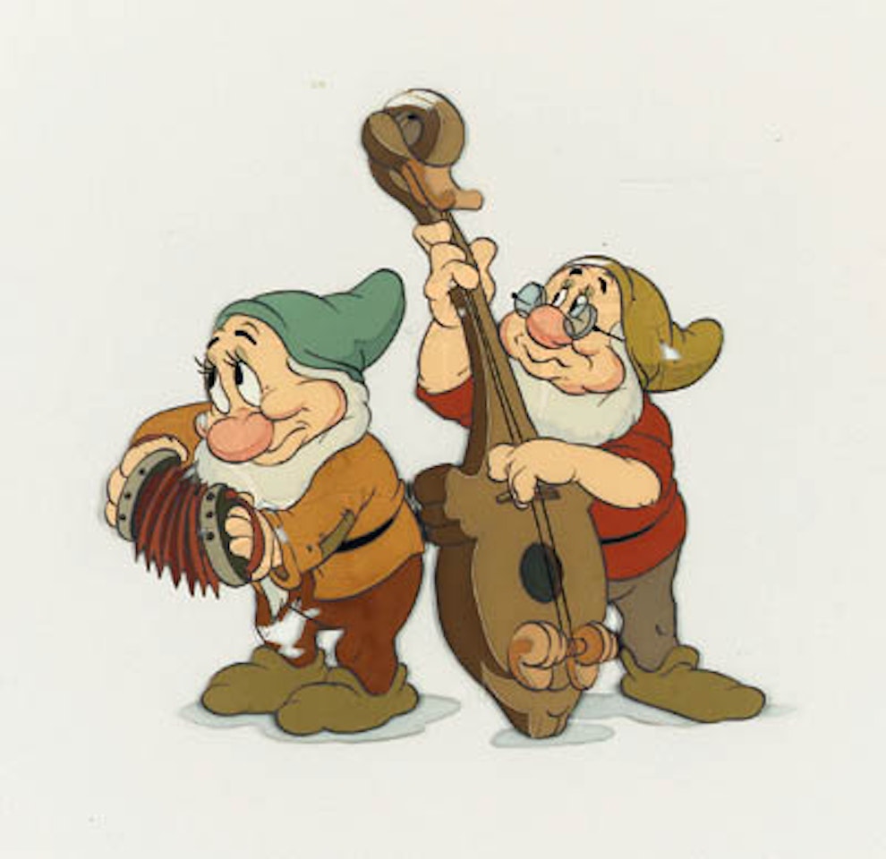 Snow White and seven dwarfs - Doc and Bashful by Walt Disney Studios