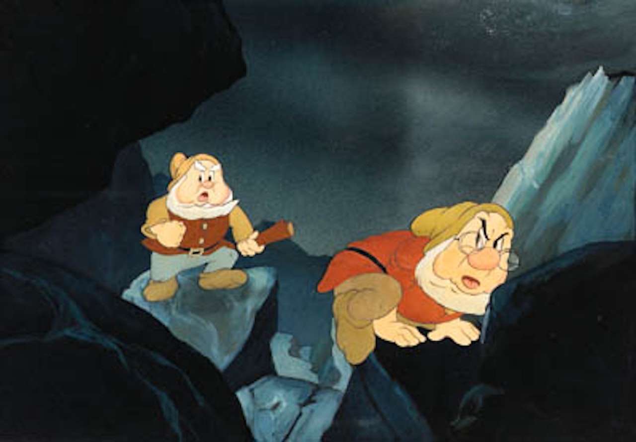 Snow White and seven dwarfs - Doc and Sneezy by Walt Disney Studios