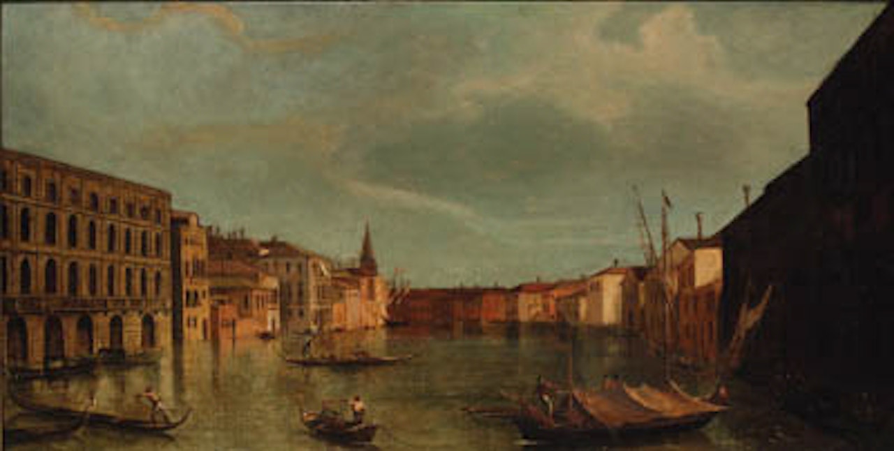 Grand Canal, Venice, from Ca' Foscari by Canaletto