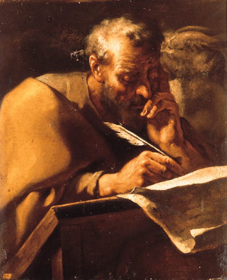Saint Matthew. Saint Mark by BOLOGNESE SCHOOL
