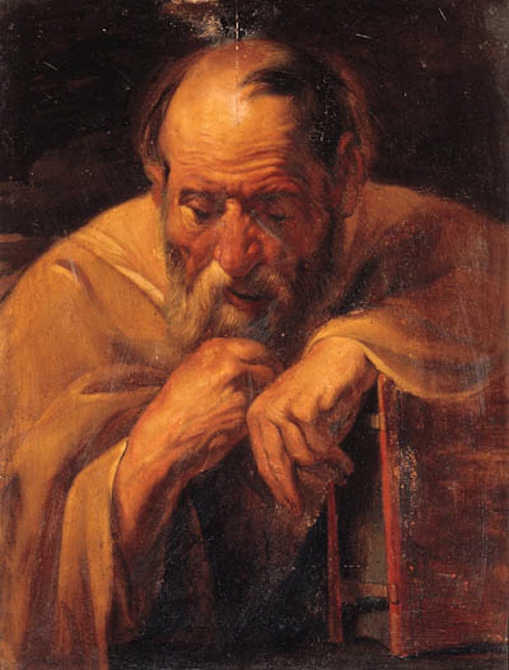 Apostle holding book by Jacob Jordaens