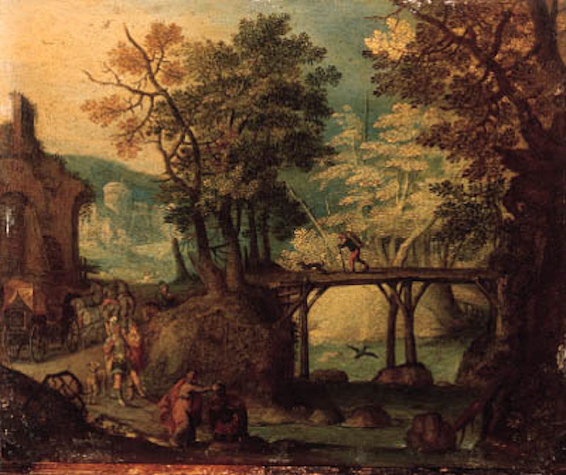 Baptism of the eunuch by Anton Mirou