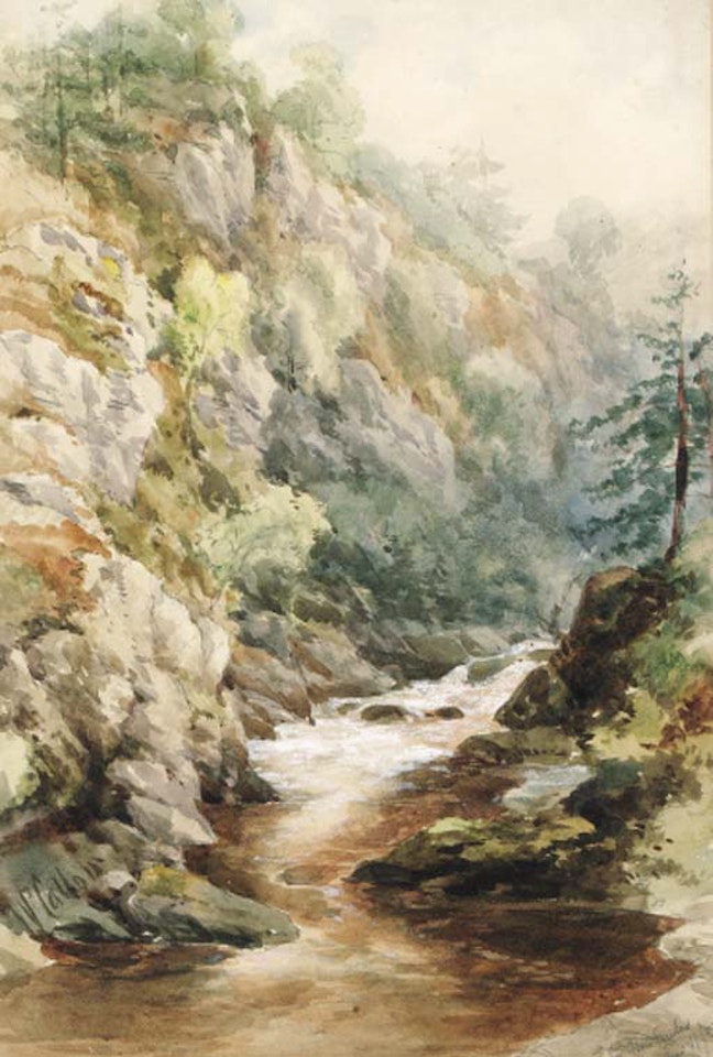 In Glen Finlas by William Callow