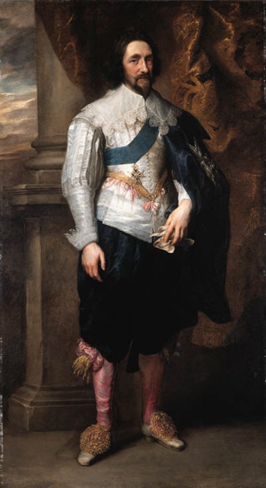 Portrait of Charles, Marquis de Vieuville, wearing Order of the Saint Esprit by Anthony van Dyck