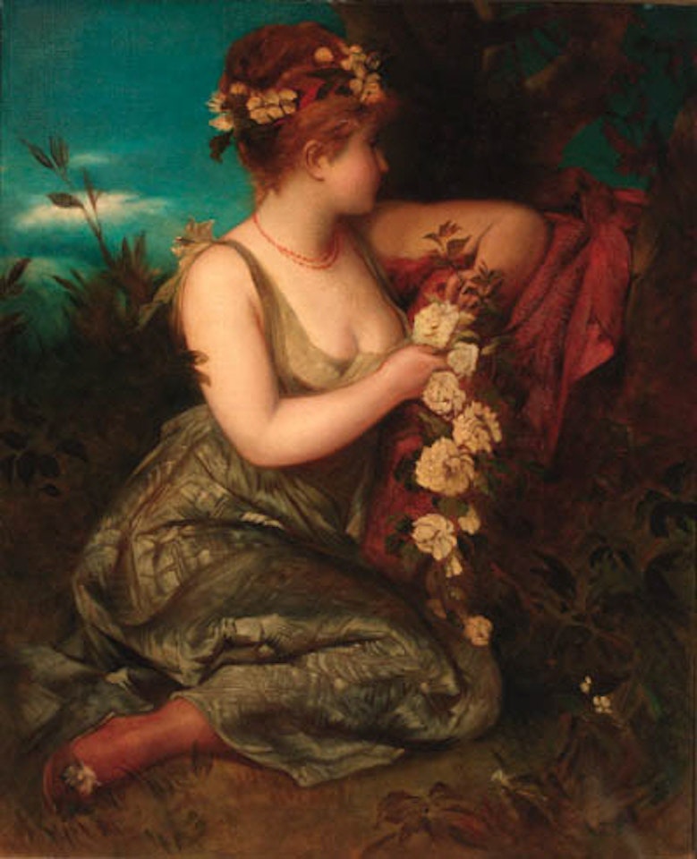 Flora by Hans Makart