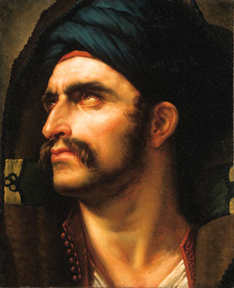 Head of a Turk by French School