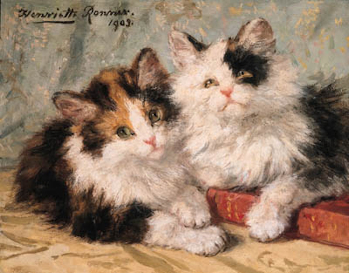Best of friends by Henriette Ronner-Knip