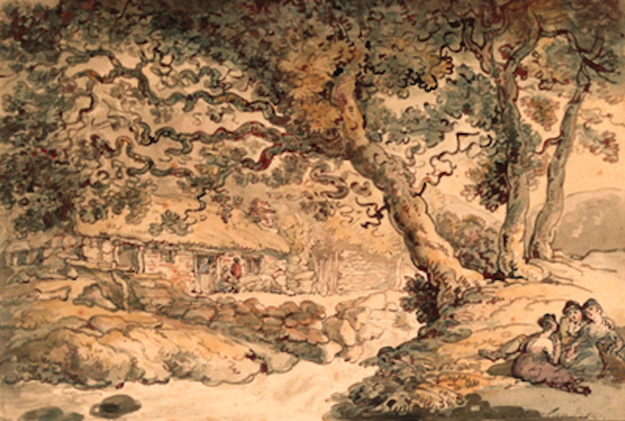 Brook by Thomas Rowlandson