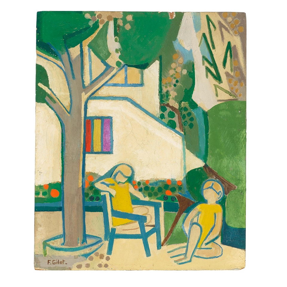 Children in the Garden of Vallauris by Françoise Gilot