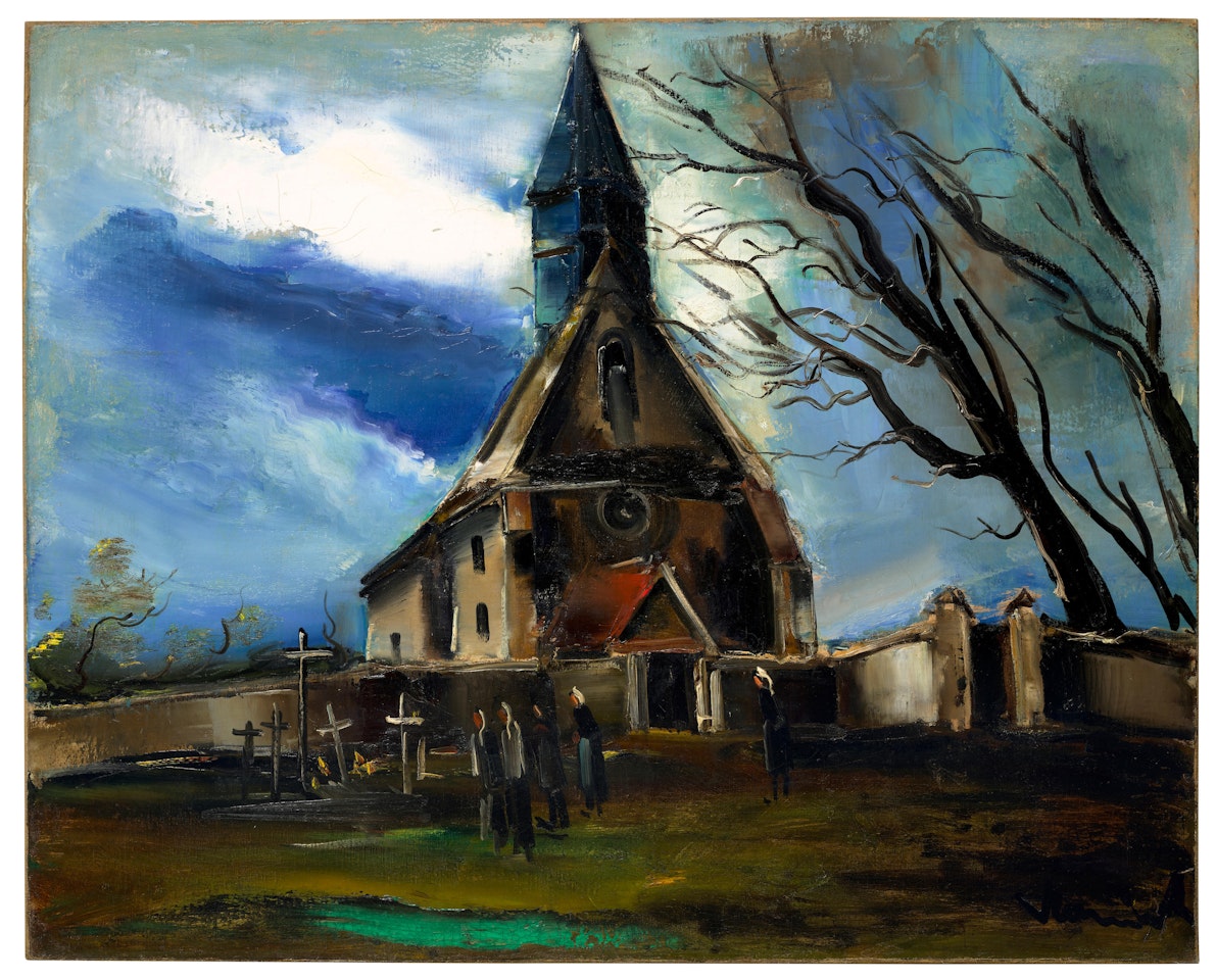 Eglise Bretonne by Maurice de Vlaminck