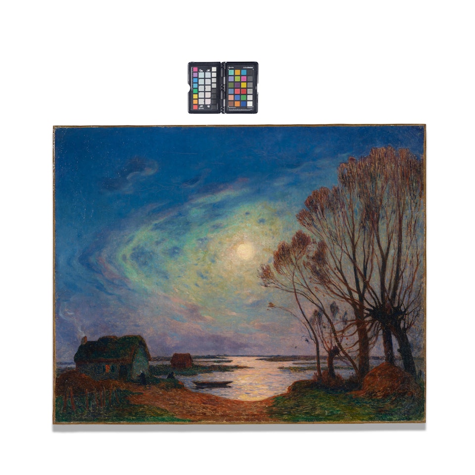 Brière au clair de lune by Ferdinand du Puigaudeau
