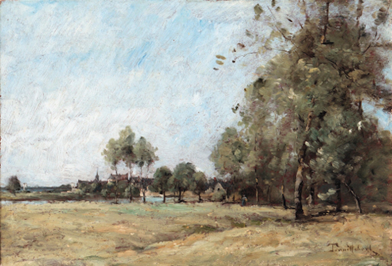 Paysage by Paul Désiré Trouillebert