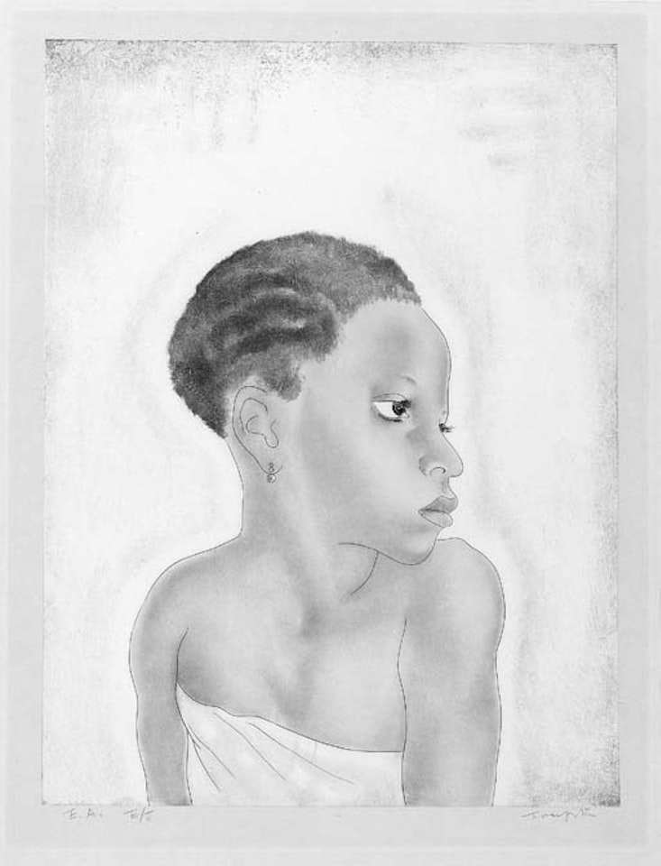 La petire Africaine by Leonard Tsuguharu Foujita