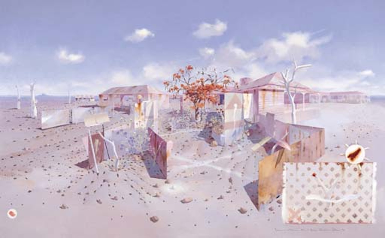 Summer's afternoon, Mount Hope Station by Tim Storrier