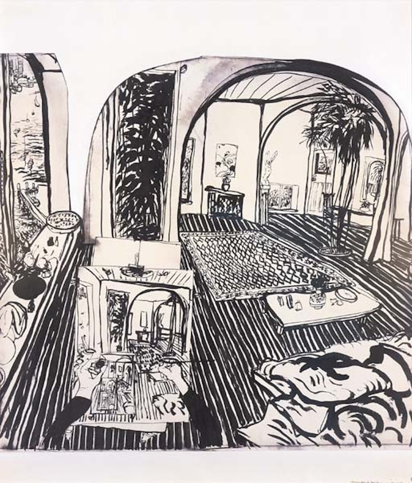 Interior Lavender Bay by Brett Whiteley