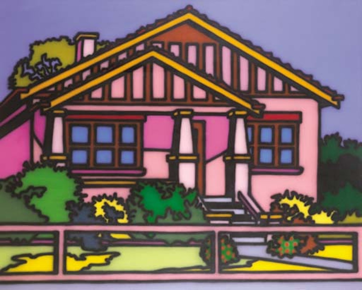 Bungalow home by Howard Arkley
