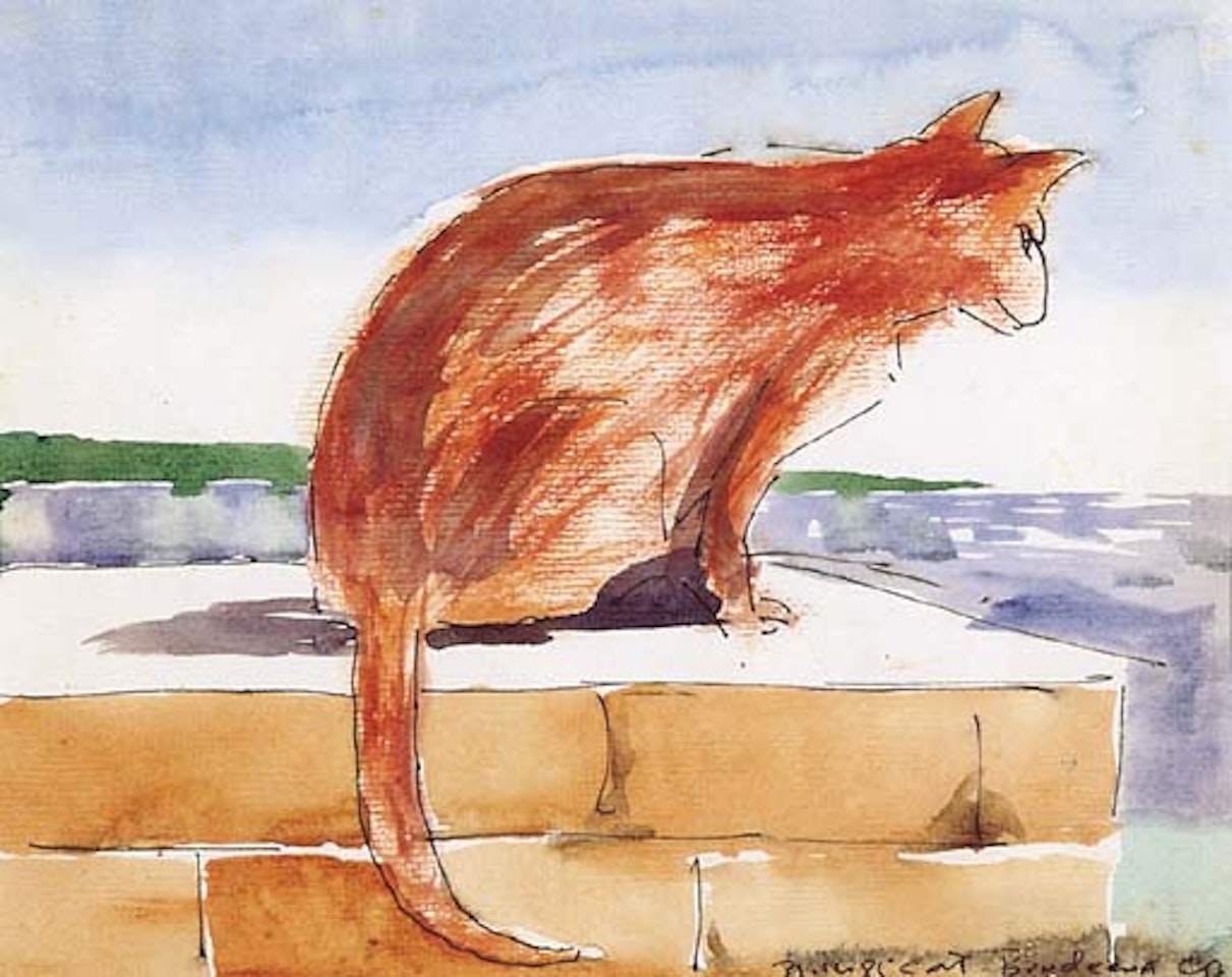 Cat, Bundeena by Charles Blackman