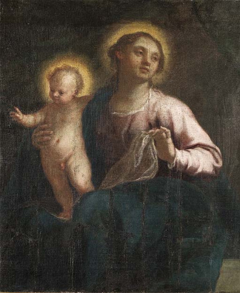 Madonna and Child by Jacopo Palma il Giovane