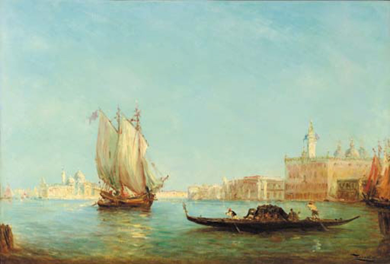 Vue de Venise by Félix Ziem